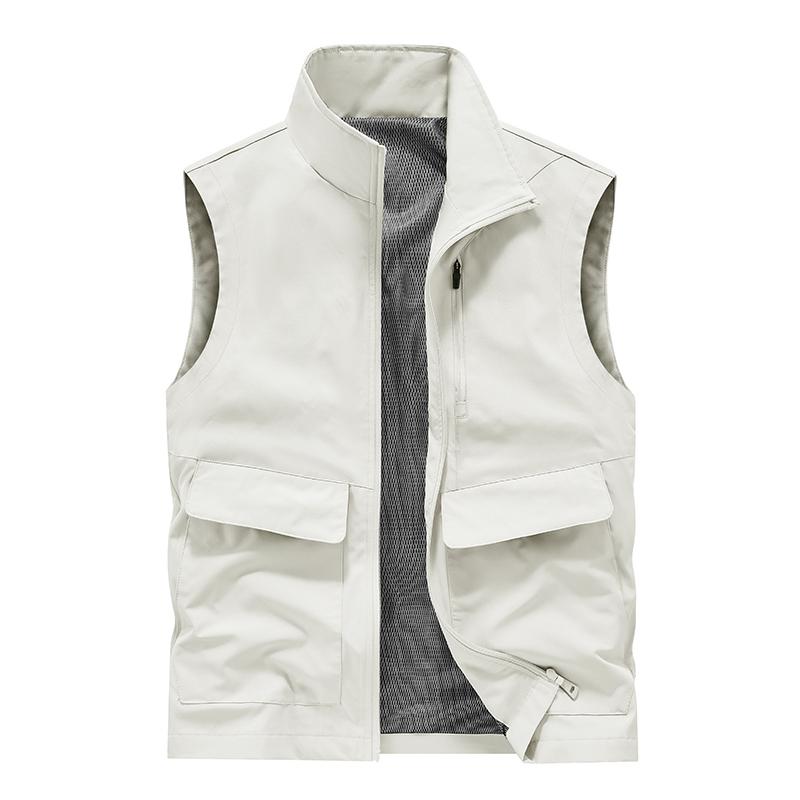 New Spring and Summer Vest Men's Casual Jacket Fashion