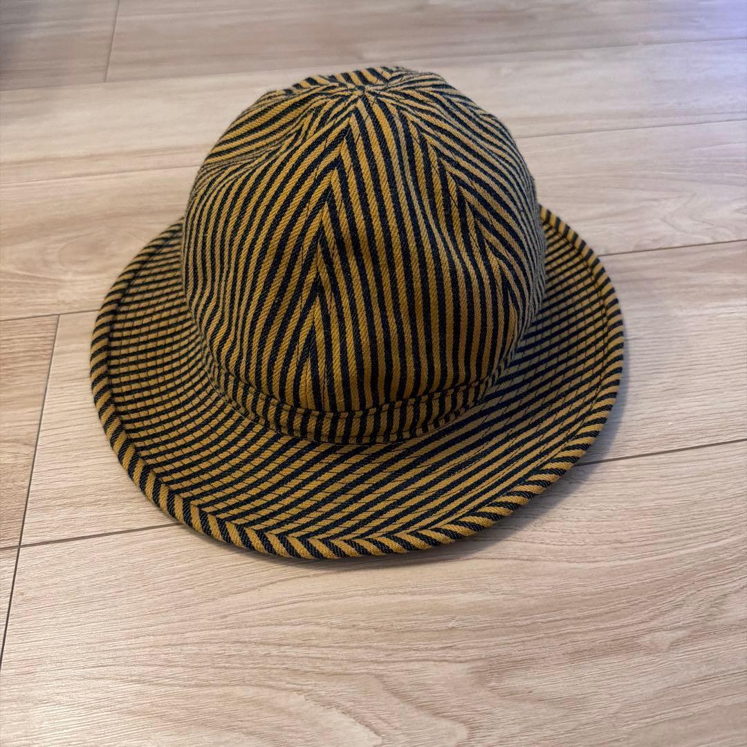 Used BEAMS PLUS striped hat made in Japan