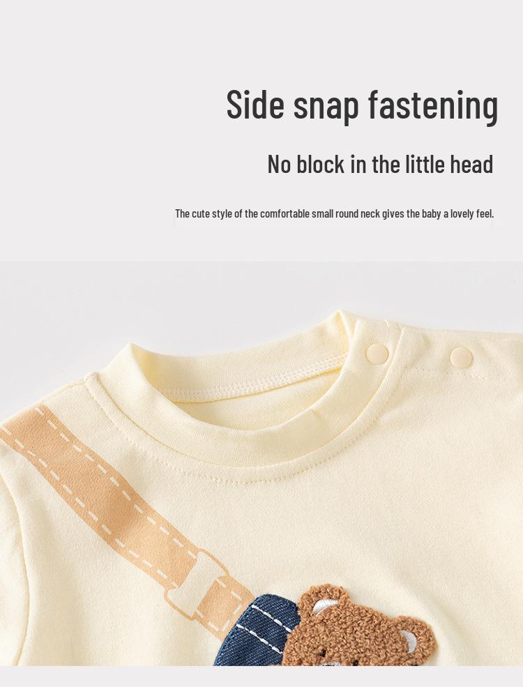 Jungen Baumwoll-Sweatshirt & Lange Hose - 2-teiliges Frühling/Herbst-Set