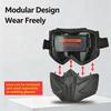 Auto Darkening Welding Mask With Heat Resistant Shell And Wide View Lens Perfect For Welding Construction Repair Work