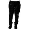 Men Jogger Trouser Genuine Leather Lambskin Black Wear High Track Pants Quality