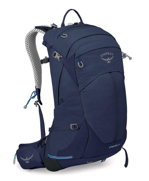 Sac à dos de randonnée - Osprey - Stratos 24 - Bleu Cetacean - 24L - Ergonomique