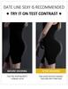 Plus Size High Waist Body Shaper Pants with Hip Pads - Full Hips & Butt Lift for Women
