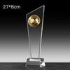 Metal Medal Sports Ball Games for Table Tennis, Marathon Athletic Games, Home Decor Award Souvenir, Carving Crystal Trophy, New