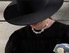 Women's Autumn/Winter Wool Felt Fedora - Large Brim Jazz Hat in French Hepburn Style