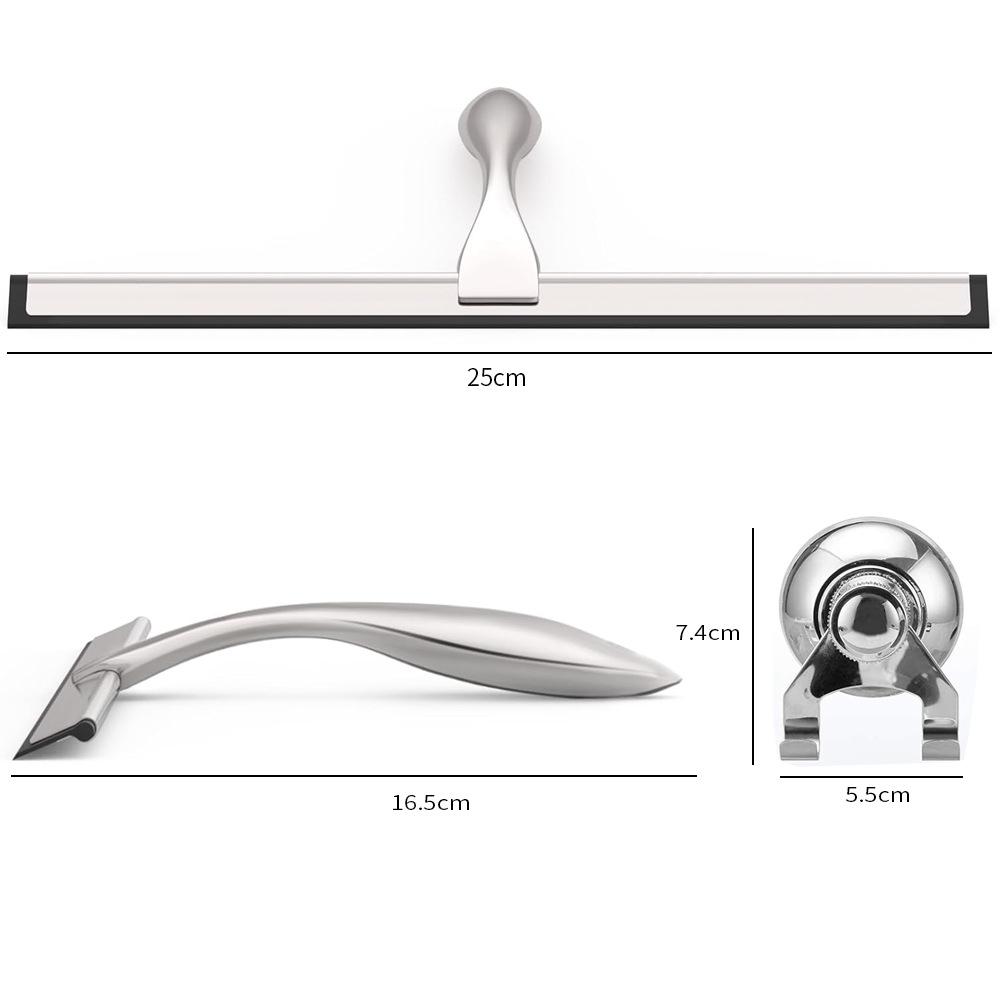 Glass Squeegee & Cleaning Brush: Window Cleaning Gadget
