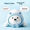 MINISO Lying White Bear Plush Pillow