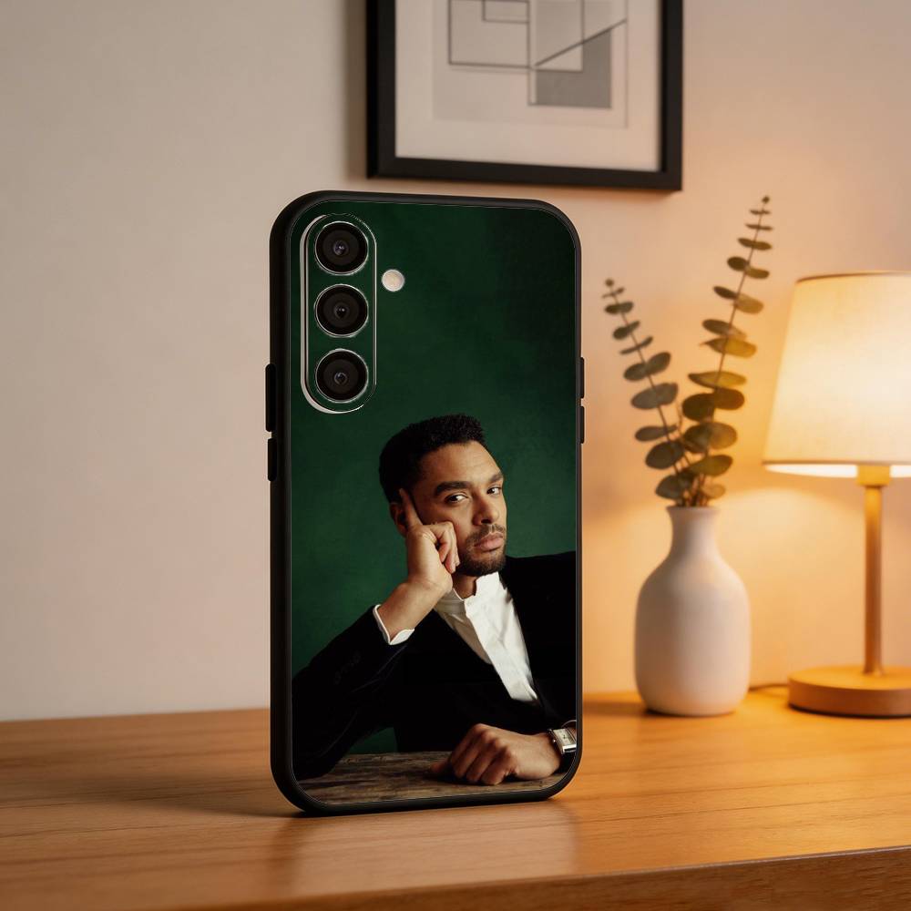 Dashing Rege-Jean Page Phone Case For Samsung A73,72,71,53,52,51,22,91,80, Soft Black Cover Samsung a72