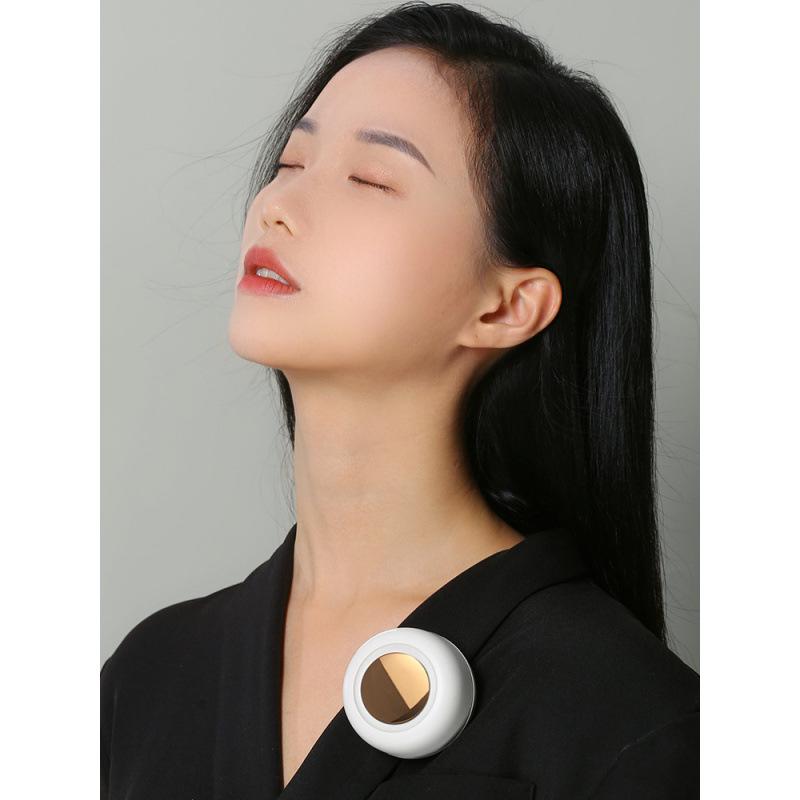 USB Rechargeable Mini Fan: Neck, Waist, Handheld, Desktop Options (Model MF019)