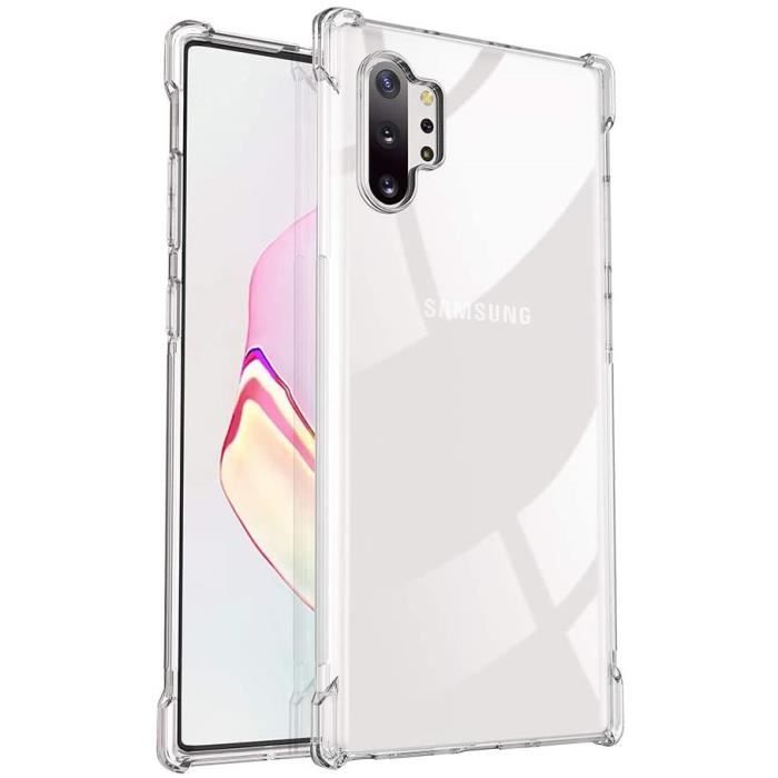 Transparent Silicone Shockproof Case for Samsung Galaxy NOTE 10 PLUS Phonillico®