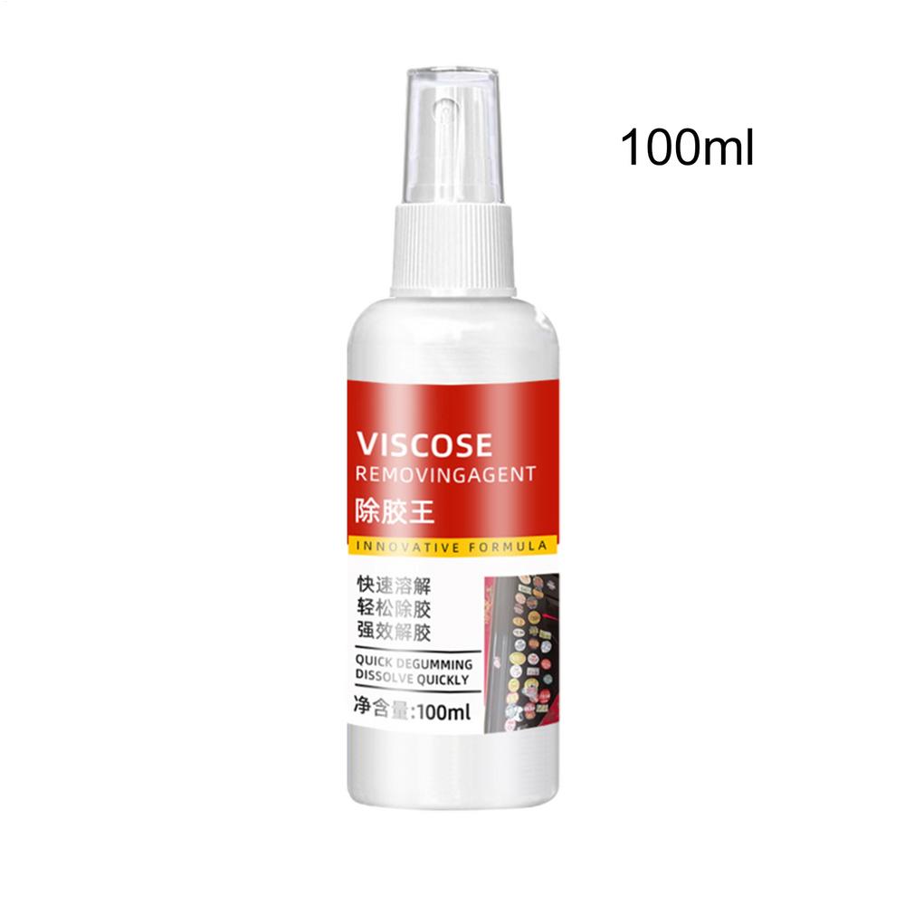 100ml Adhesive Remover Gentle Cleaning Agent for Poster Adhesive Self Adhesive Cleaner Double Sided Glue Removal Spray
