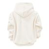 New Autumn Solid Color Hoodie with Hooded Plush Pet Cover Loose Pullover Sweatshirt for Women