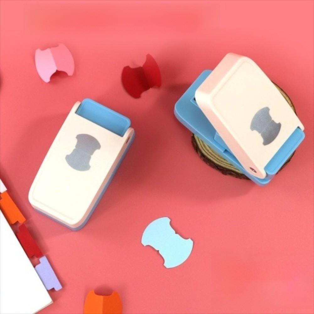 Press-Type Page Punch Embosser DIY Creative Decorative Hole Punch Shape Hole Punch School Supplies