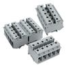 20pcs Terminal Block Rail Type 125A 800V Powerful Conductivity Ground Terminals for Electrical Wire