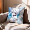 COOL K-Killua Zoldyck H-Hunter X Hunter   Pillow Case Pattern Printed Pillowcase For Living Room Sofa Cushion Cover