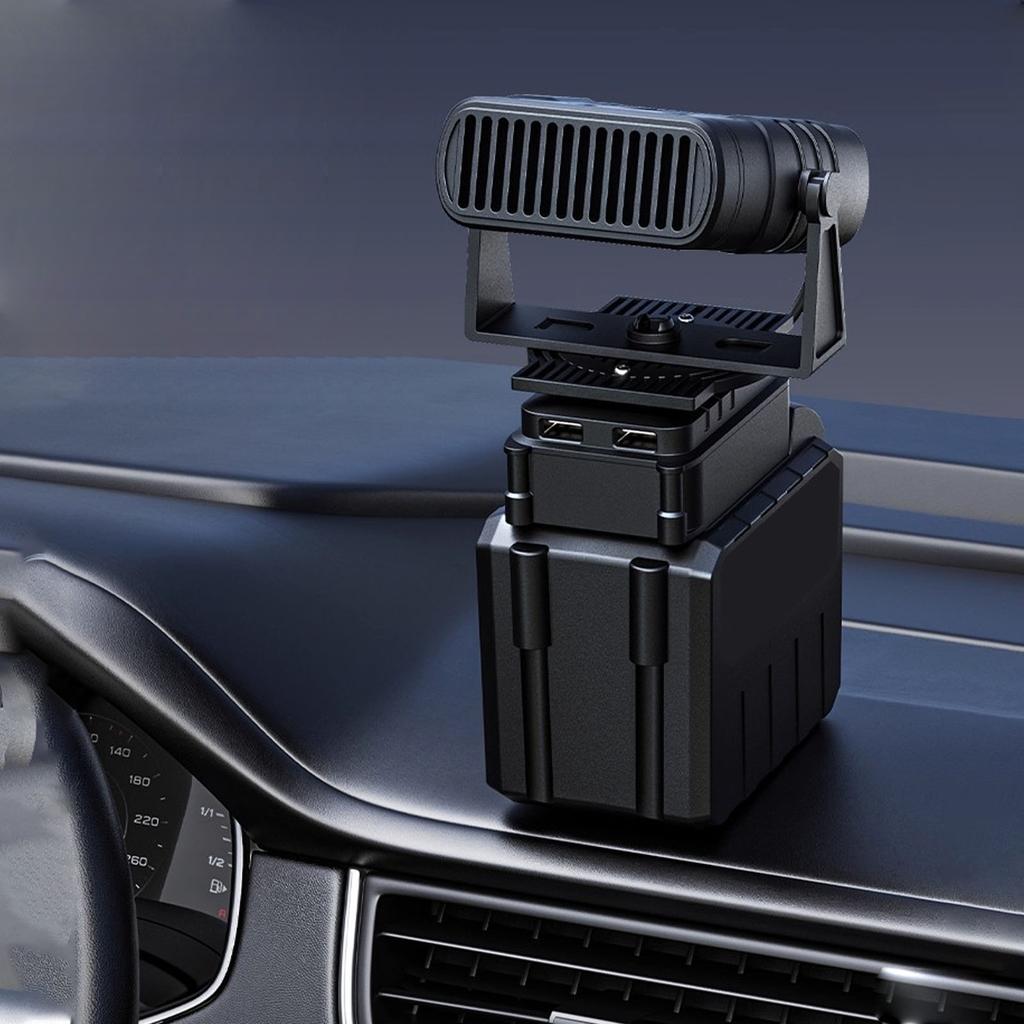 Cordless Portable Car Heater 170W Fast Heating Car Defroster Defogger for Warming Hands Space Heating