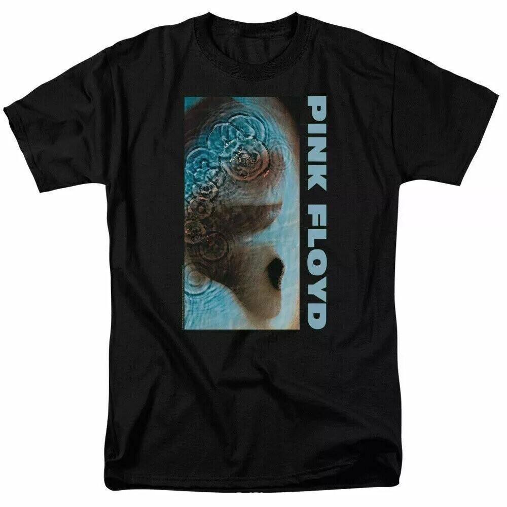 

Pink Floyd Meddle T Shirt, Heavy Black Cotton T-shirt, Graphic Tee,Size S to 5XL Unisex T-Shirt XL