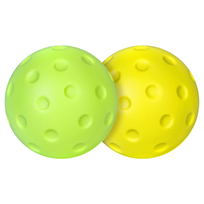 1/3Pcs Silent Pickleball Indoor Entertainment Silent Practice Ball Pu Foam High Bounce Resistance Not Disturbing People
