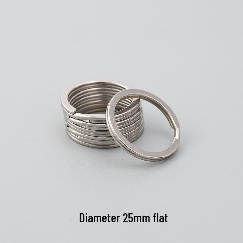 201 Stainless Steel Keychain Ring Ornament