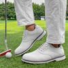 Large 48 Men's Golf Shoes Professional Golf Spikes Leather Casual Sports Shoes Men Outdoor Non-slip Golfing Shoes Man Trainers