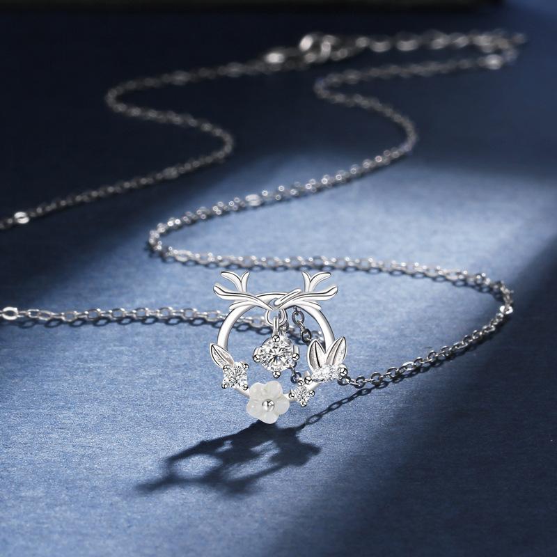 Original Yilu Has Your Necklace, Female Korean Diamond-encrusted Simple and Versatile Niche High-end Jewelry