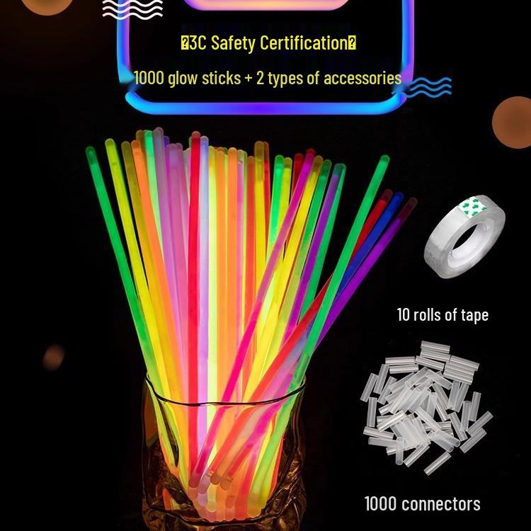 Kinder Knicklicht Armband - Buntes Leuchtendes Partylicht