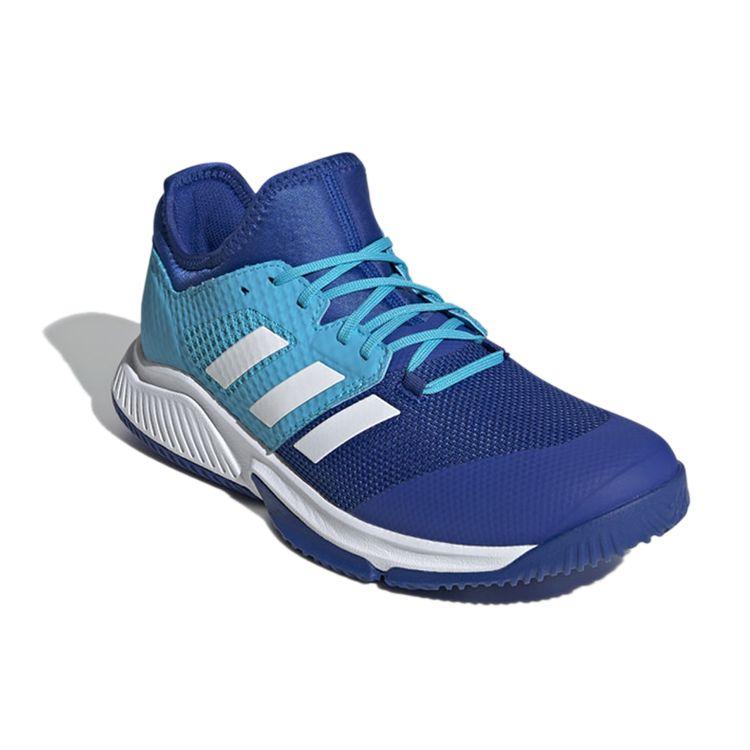 adidas Court Team Bounce Comfortable Fabric Mesh Breathable Low Top Casual Running Shoes Men Sneaker Blue White FU8320