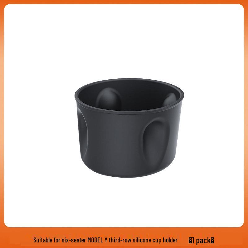 Tesla Model YL Rear 6-Seater Silicone Cup Holder Console Pad