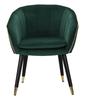 Armchair Paris Green Gold Cm 62X58X78