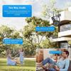 Nuova telecamera IP 4G/WiFi a doppia lente 8MP 4K Telecamera di sorveglianza Wireless per esterni Smart Home Visione notturna V380 Zoom digitale Telecamera CCTV