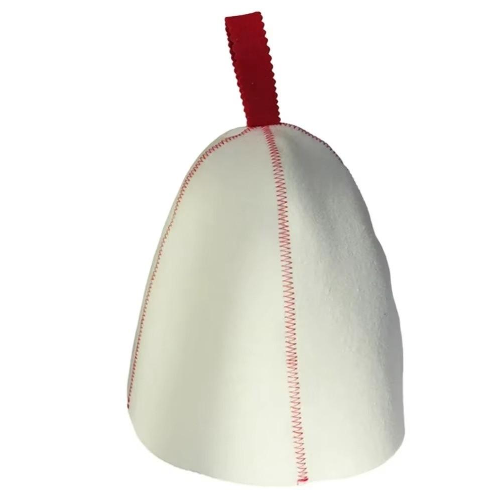 Thickened Sauna Cap Felt Steam Room Cap Gifts Felt Sauna Cap  Bathroom Accessories