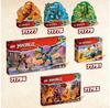 LEGO Ninjago 71793 Lava Dragon Transforming Into Fire Wave