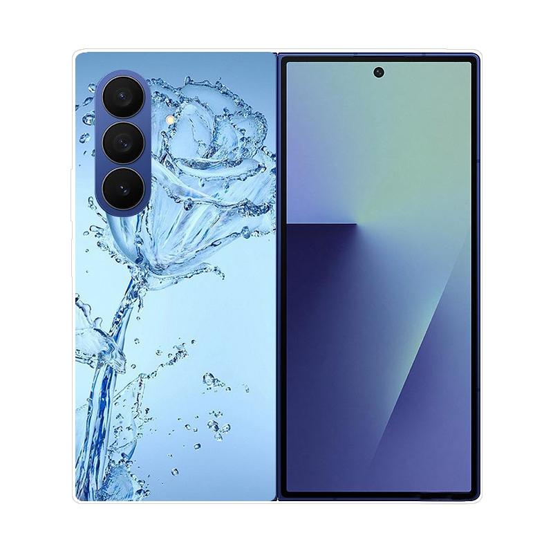 For Samsung Galaxy Z Fold 7 Fold7 Case Luxury Folding Shockproof Protection Funda for Samsung Galaxy Z Fold 7 PC Hard Back Cover