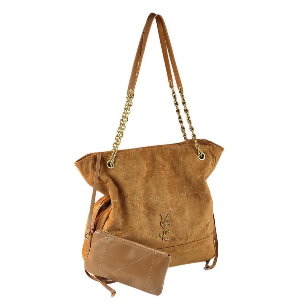Women'S Retro Suede Underarm Large Bag Shoulder Bag Large Capacity Casual Lucky Bag Women