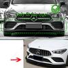 Car Front Bumper Lip Diffuser Spoiler Guard For Mercedes Benz CLA Class C118 X118 W118 CLA180 200 220 250 CLA35 45 AMG 2019-2023