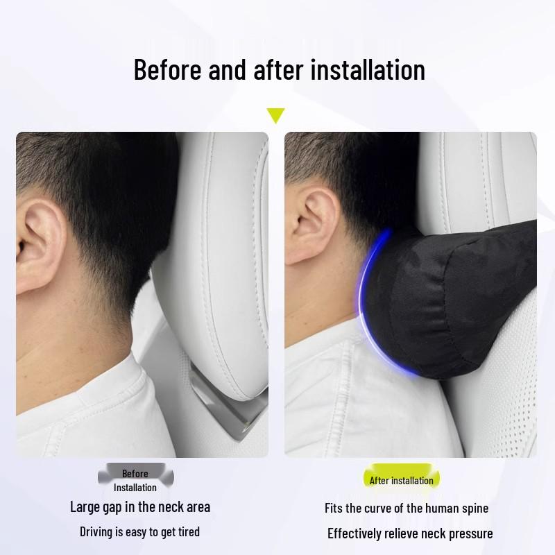 XPeng G6 Kopfstütze und Lendenkissen, P7i Autozubehör, X9 Nackenkissen für Komfort und Lendenwirbelstütze