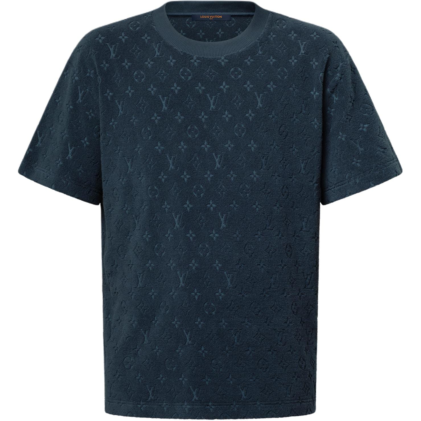 Lv Monogram French Terry T Shirt
