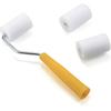 8Pcs 2 Inch Mini Paint Roller Set Small Roller Brushes Quick Changes Designs Small Painting Tool for Detailed Work