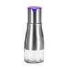 Stainless Steel Glass Oil Vinegar Bottle Container Sauce Dispenser Cooking Tool