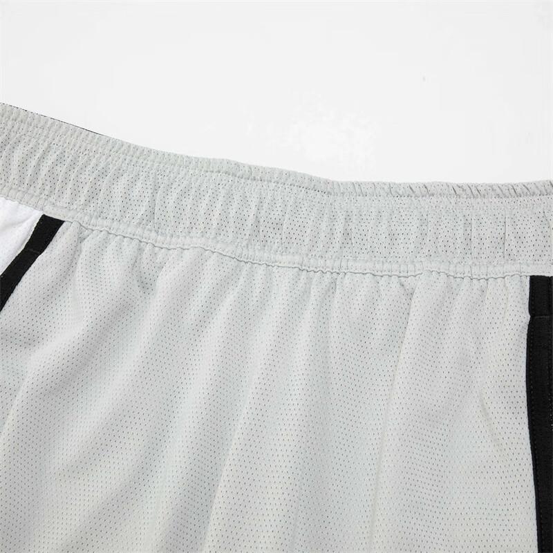 Puma Letter Color Block Breathable Mesh Printed Sports Shorts Men Shorts Light-Gray 530492-02