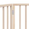 Vidaxl Foldable Safety Gate for Dog, 2 Panels, 160 Cm