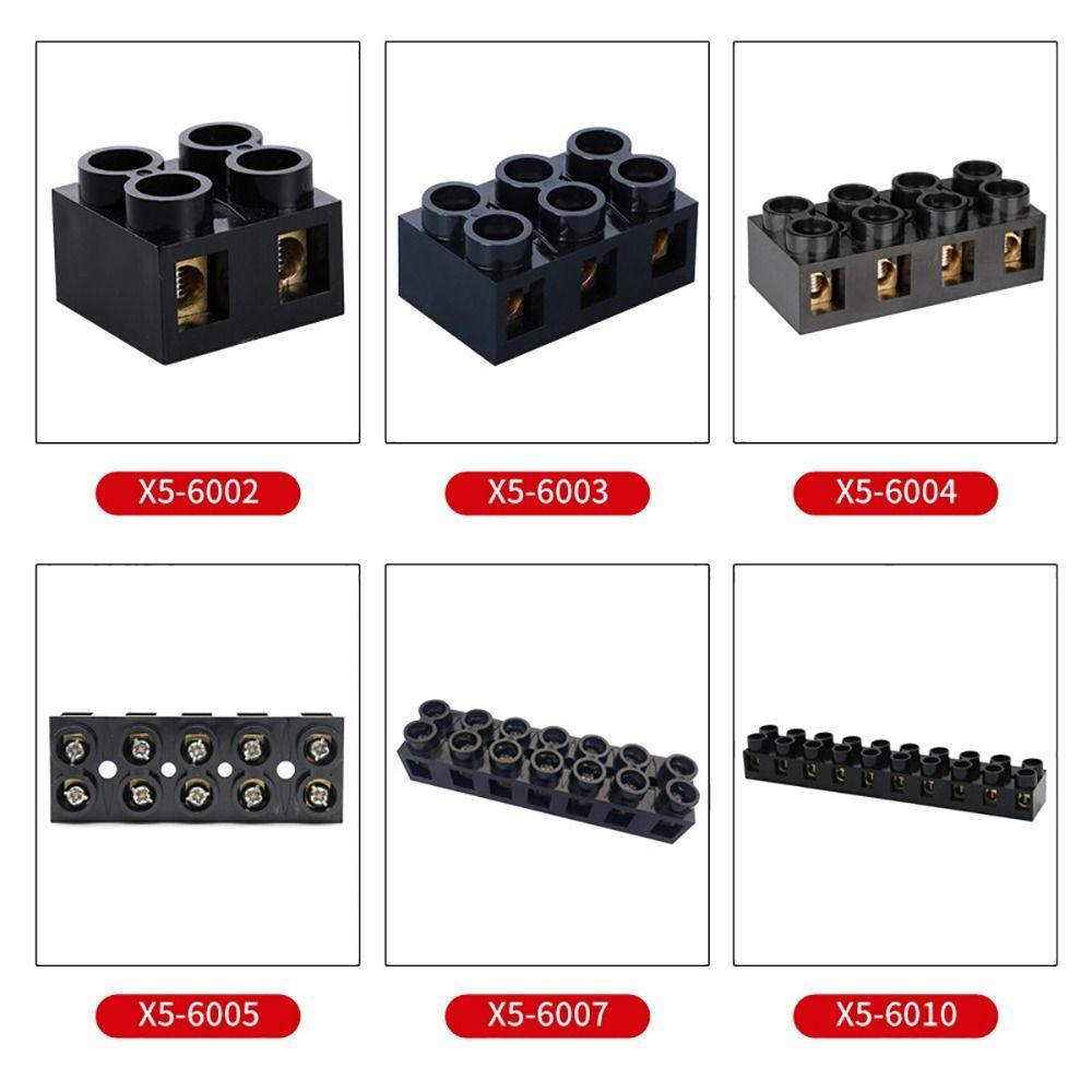 1Pcs X5 Series Terminal Block 20-6 AWG Terminal Electrical Connector New Wiring Connector