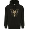 A Ram Skull Gothic Goth Heavy Metal Rock Hoodie