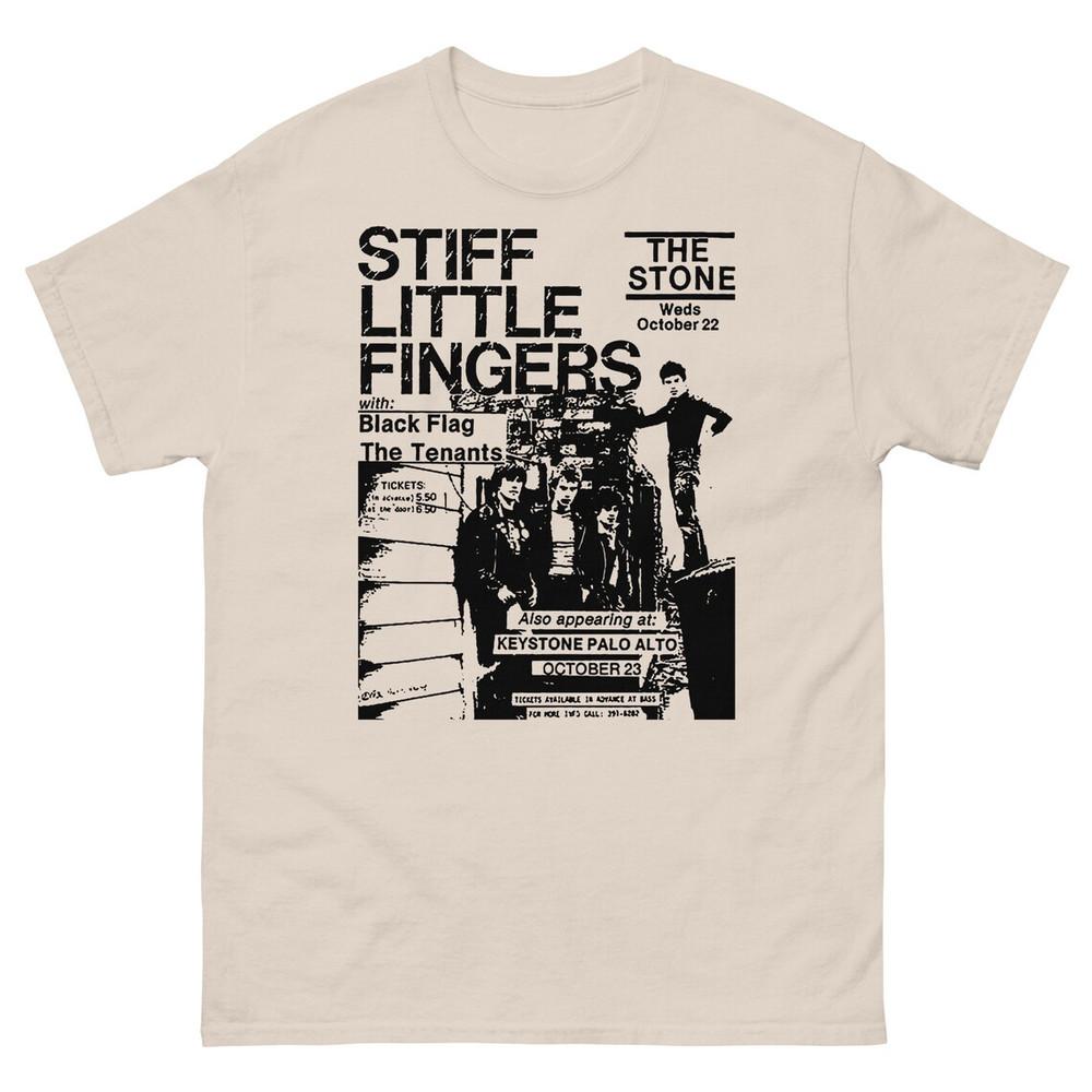 Stiff Little Fingers The Stone T shirt Full size S-5XL Unisex T-Shirt XXL