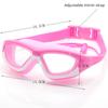 Children's Swimming Goggles, Large Frame, High-definition Waterproof and Anti Fog Diving Swimming Equipment, Professional Swimmi
