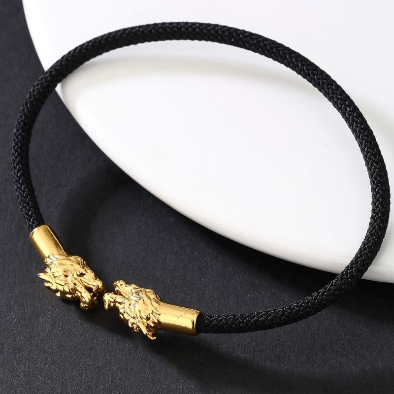 Flexible Steel Cable Bracelet With Secure Anchors Closure Lightweight Comfort Fit Black Jewelry For Sensitive Skin
