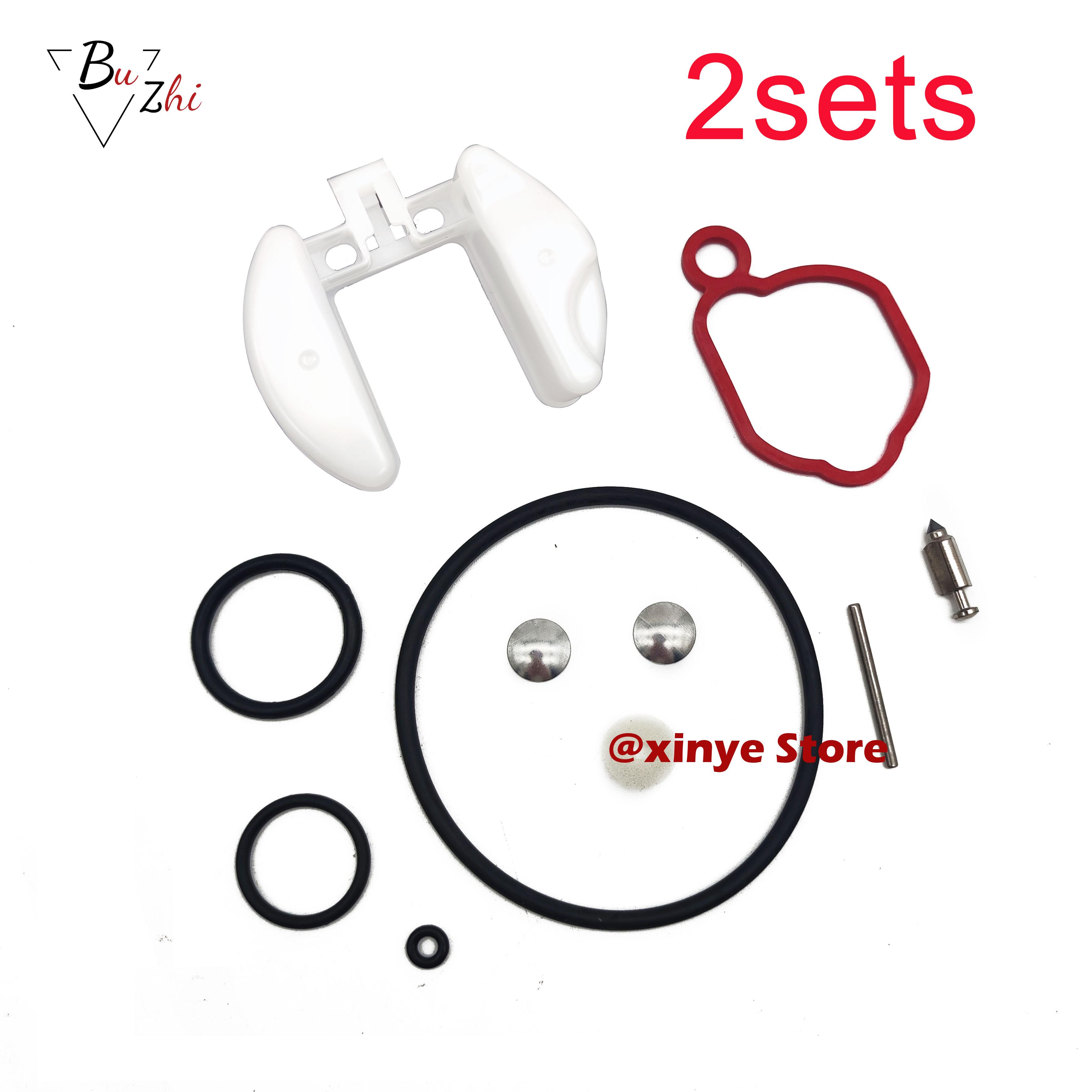 

Carburetor Repair Kit 590589 for Briggs & Stratton 300E 450E 500E 550E 575E 600E Engine 21 MTD Murray M20300 500E 140cc 2sets