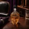 Multifunctional Liquor Decanter Skull Whiskey Decanter 500ml Gothic Glass Bottle with Stopper