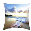 Boho Geometric Beach Painting Living Room Sofa Linen Cushion Cover Pillow Case