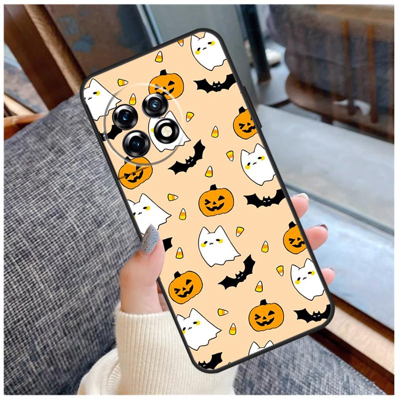 Halloween Pumpkins Case For OnePlus 13T 8T 10T 9 10 Pro 15 13 12 11 13R 12R Nord CE 5 2 3 4 Lite N20 N30 Coque